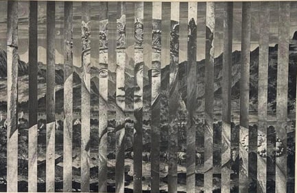 JIRI KOLAR ATTRIBUTED COLLAGE