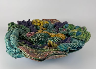 WENDY WALGATE SIGNED LARGE ART POTTERY PLATTER 1993