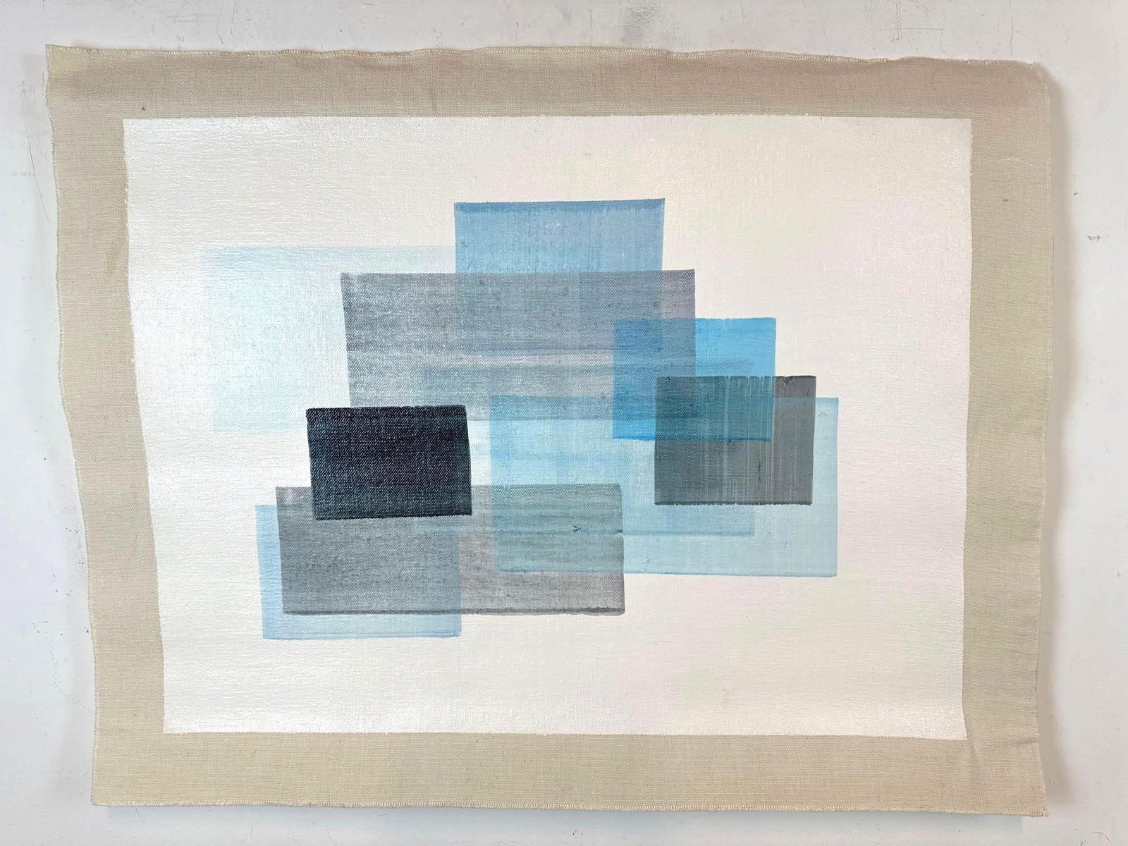 NATHALIE LESAGE, SIGNED OIL ON LINEN PAINTING (1 of 7)