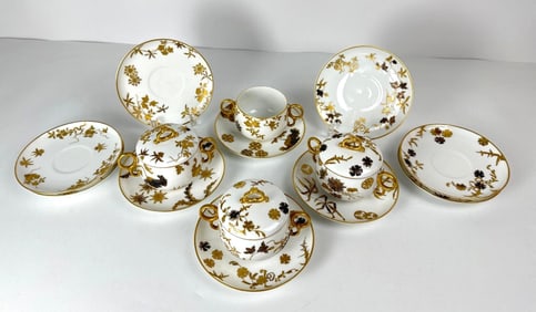 VALUE LOT LIMOGES ELITE WORKS J.M.G. CHINA SET