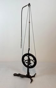 RARE VICTORIAN SAMUEL STOCKTON ORNATE FOOT TREADLED DENTAL DRILL