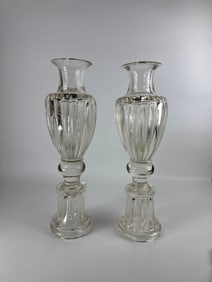 MAGNIFICENT PAIR ARCHIMEDE SEGUSO LARGE MURANO VASES