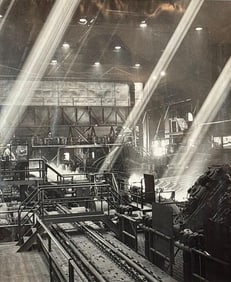 INDUSTRIAL FACTORY SCENE