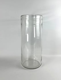 LARGE GLASS CYLINDER VASE | UMBRELLA HOLDER