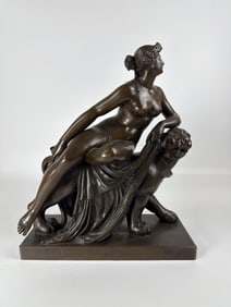 BRONZE REDUCTION OF ARIADNE ON THE PANTHER AFTER JOHANN HEINRICH VON DANNECKER
