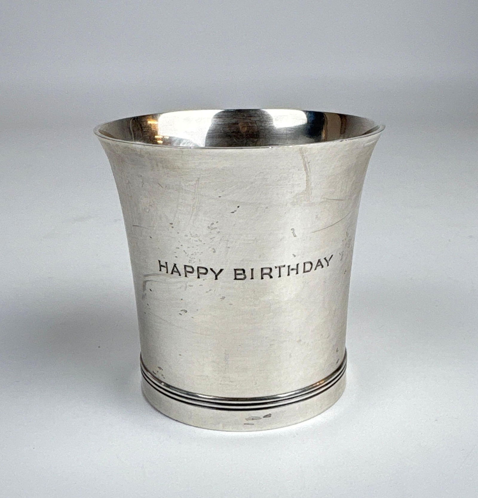 STERLING SILVER TIFFANY & CO. HAPPY BIRTHDAY CUP (1 of 5)
