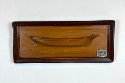 AMF ALCORT HALF HULL SAILBOAT MODEL