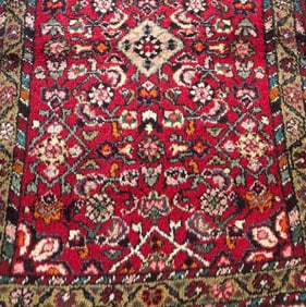 VINTAGE VIRGIN WOOL AVAKIAN BROS RUNNER