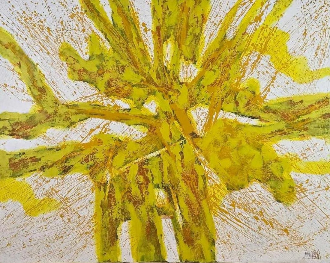 VINTAGE REYNOLDS PAINTING FRAMED (1 of 14)