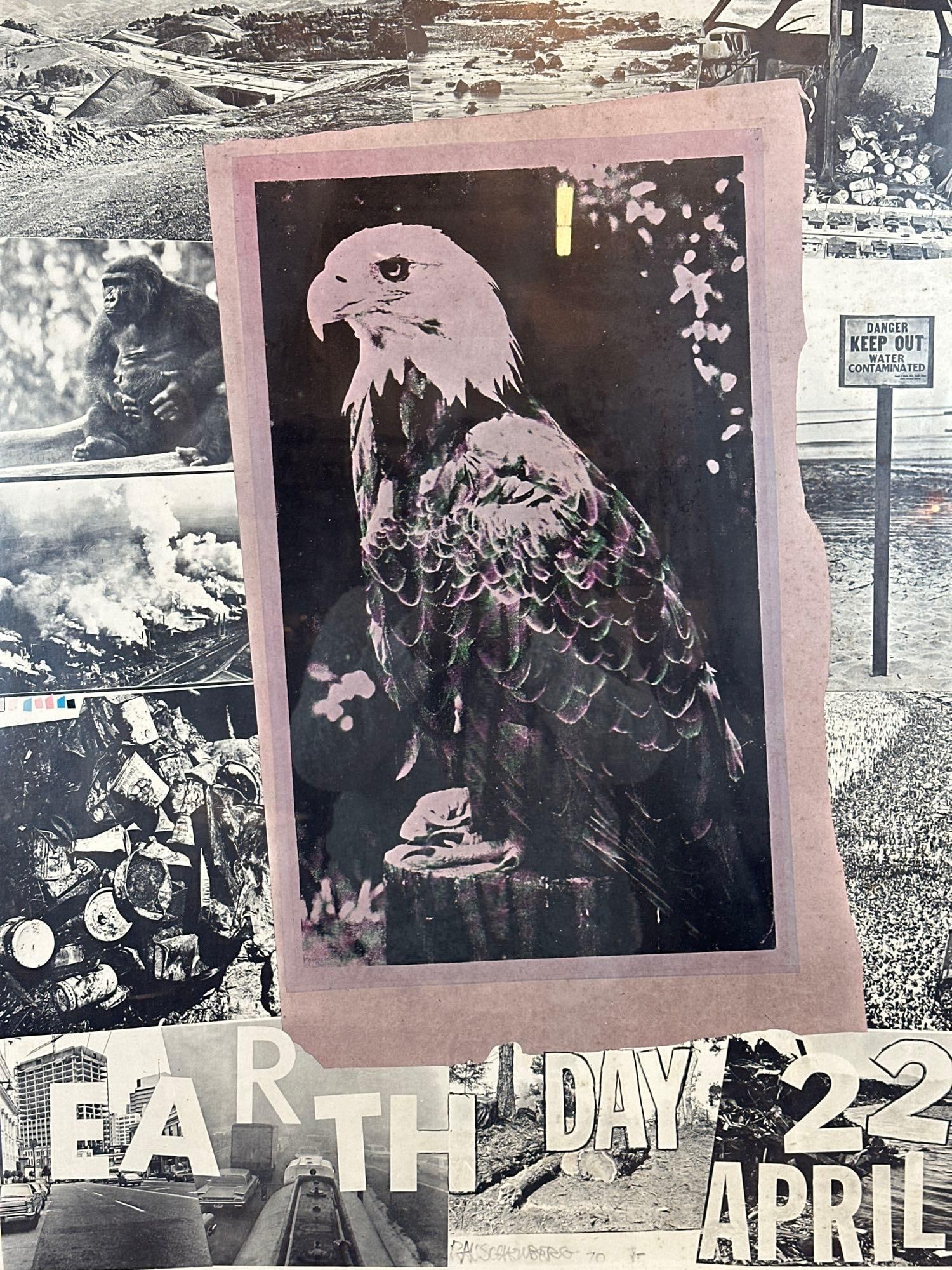 ROBERT RAUSCHENBERG FIRST EVER EARTH DAY EVENT, LITHOGRAPH 1970 (1 of 11)