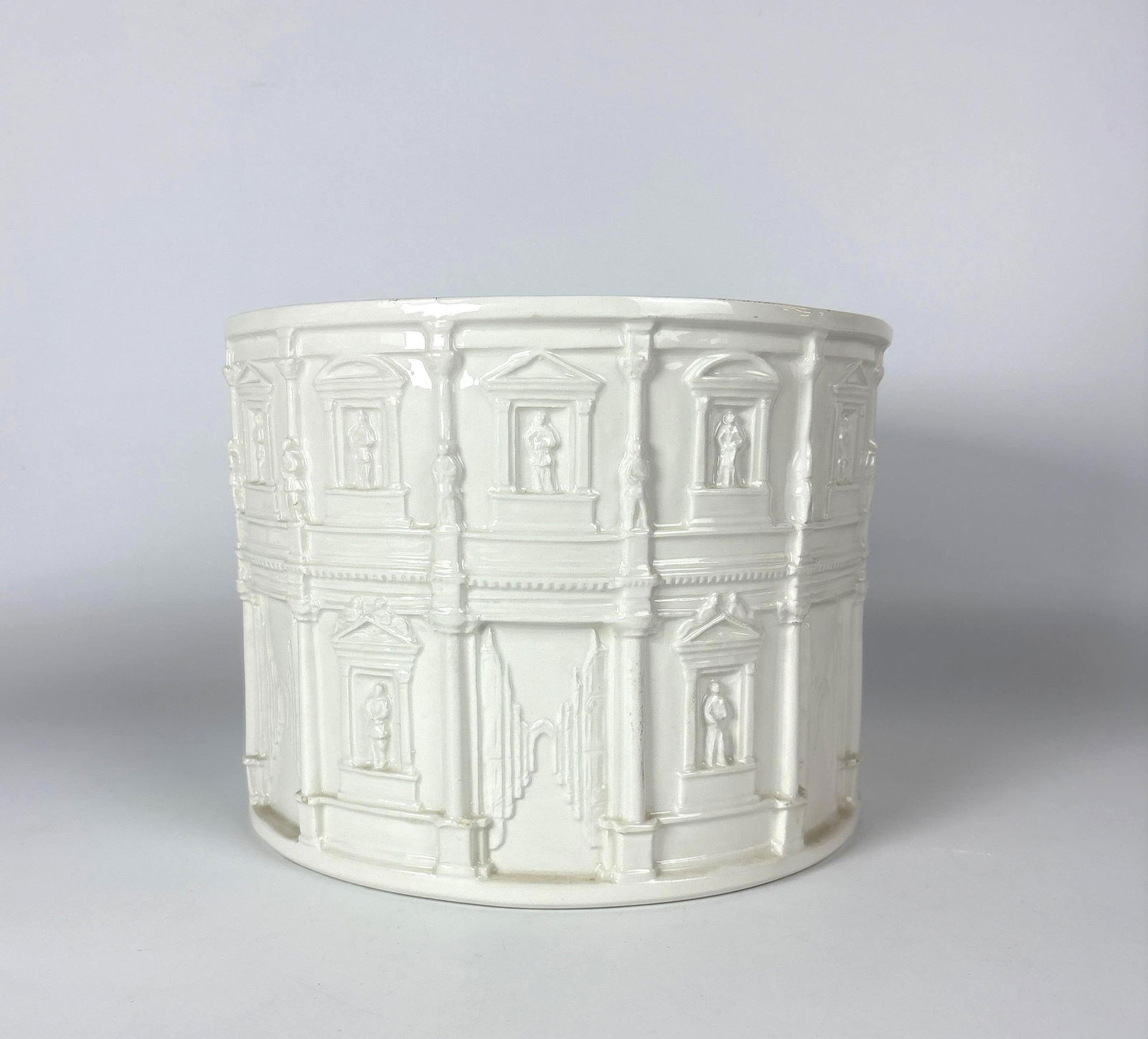 TIFFANY & CO ITALIAN CERAMIC ARCHITECTURAL CACHEPOT PLANTER (1 of 7)