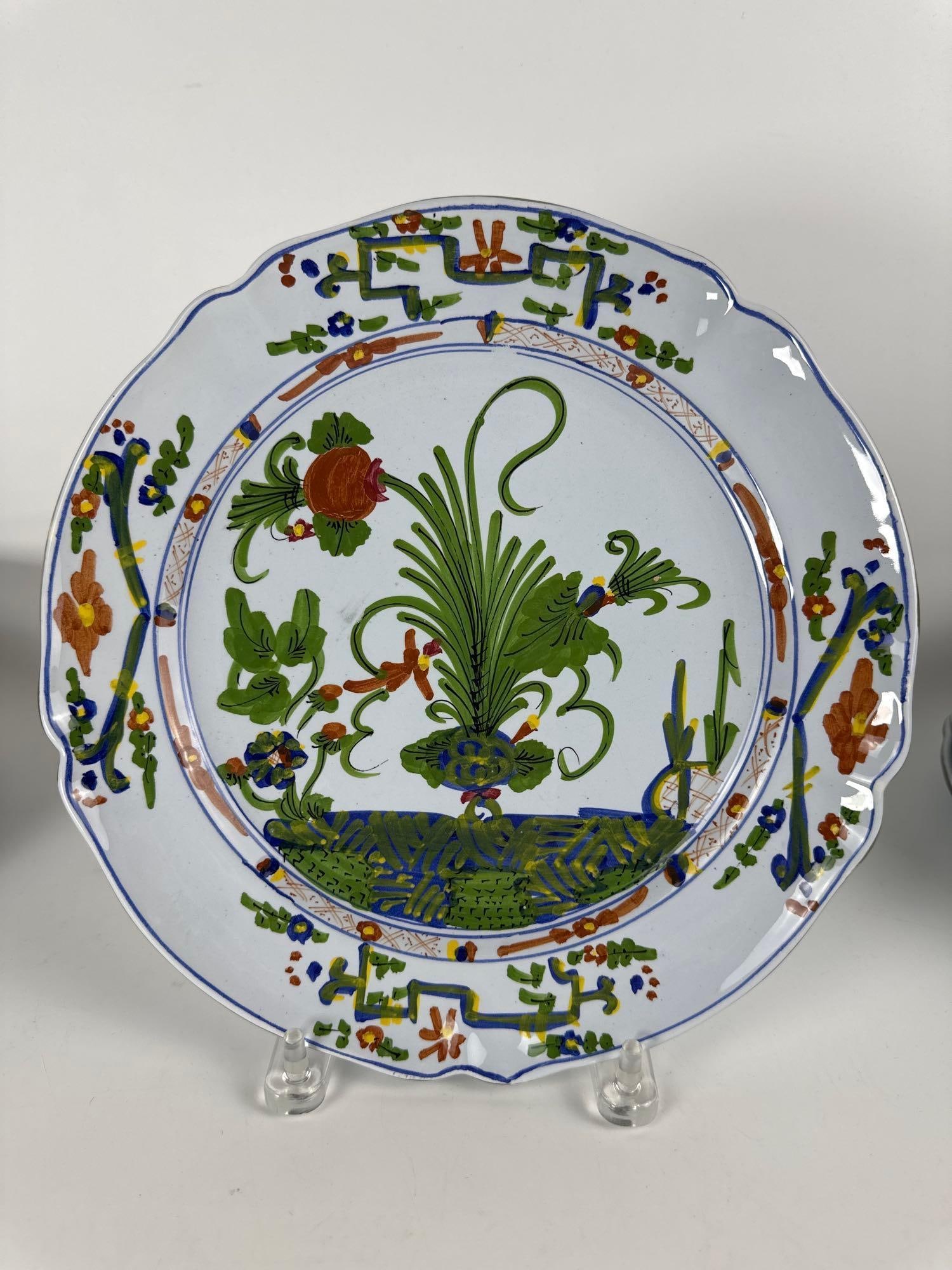 VALUE. LOT 78 PIECE ITALIAN FAENZA GAROFANO VINTAGE DISH SET (1 of 20)