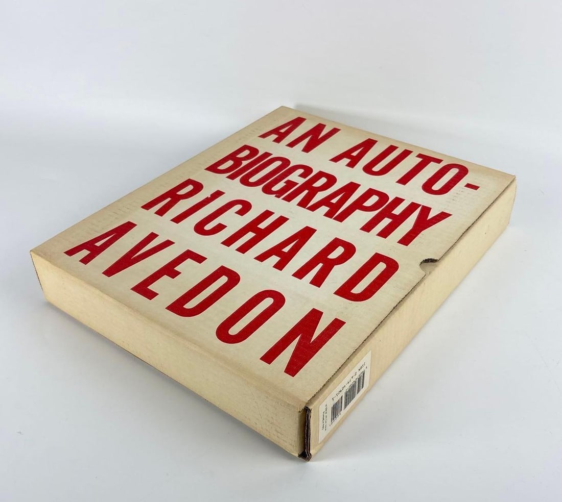 RICHARD AVEDON: AN AUTOBIOGRAPHY (1993 FIRST EDITION) IN ORIGINAL BOX (1 of 9)