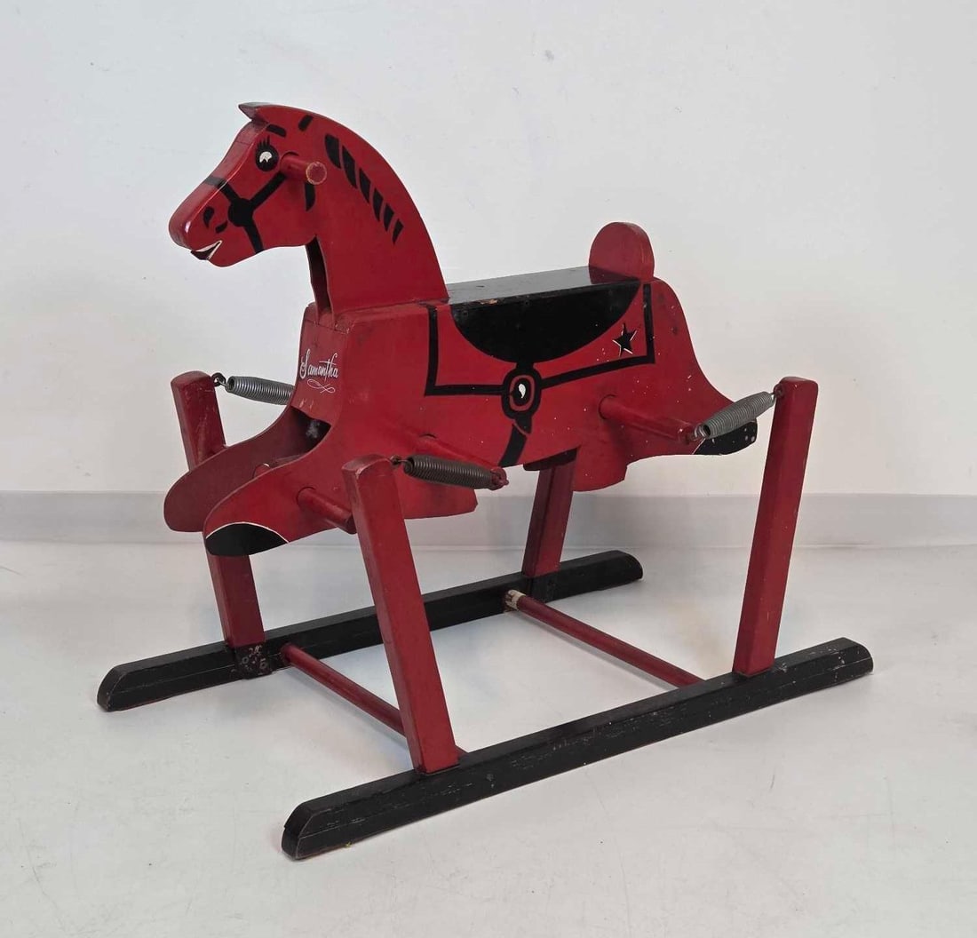 VINTAGE "WONDER HORSE" ROCKING HORSE (1 of 14)