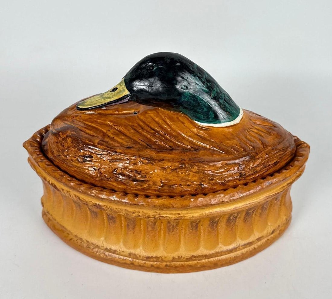 FRENCH PILLIVUYT PORCELAIN MALLARD GAME TUREEN (1 of 11)