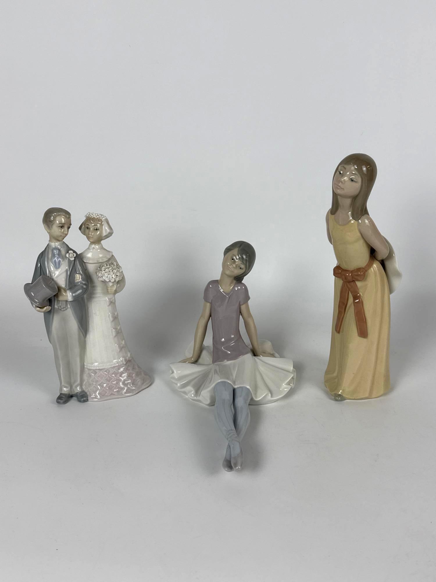 TRIO OF LLADRO SPAIN FIGURINES (1 of 17)