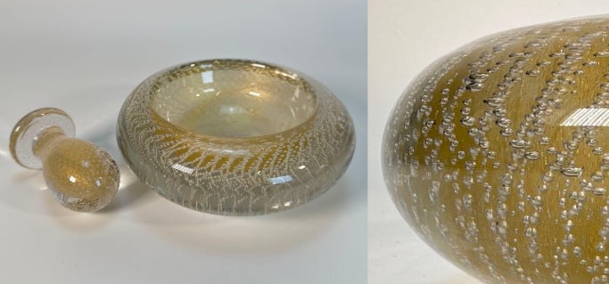 MURANO CIGAR ASHTRAY (1 of 10)