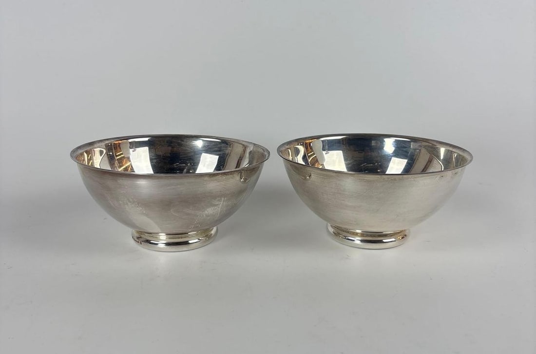 ANDREE PUTMAN FOR CHRISTOFLE VERTIGO BOWL SET OF TWO (1 of 6)