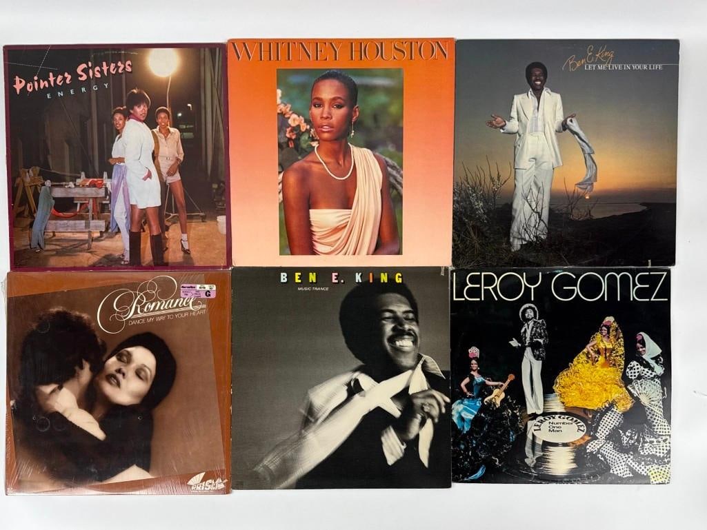 LOT OF 6 R&B AND SOUL VINYL RECORDS (1 of 2)