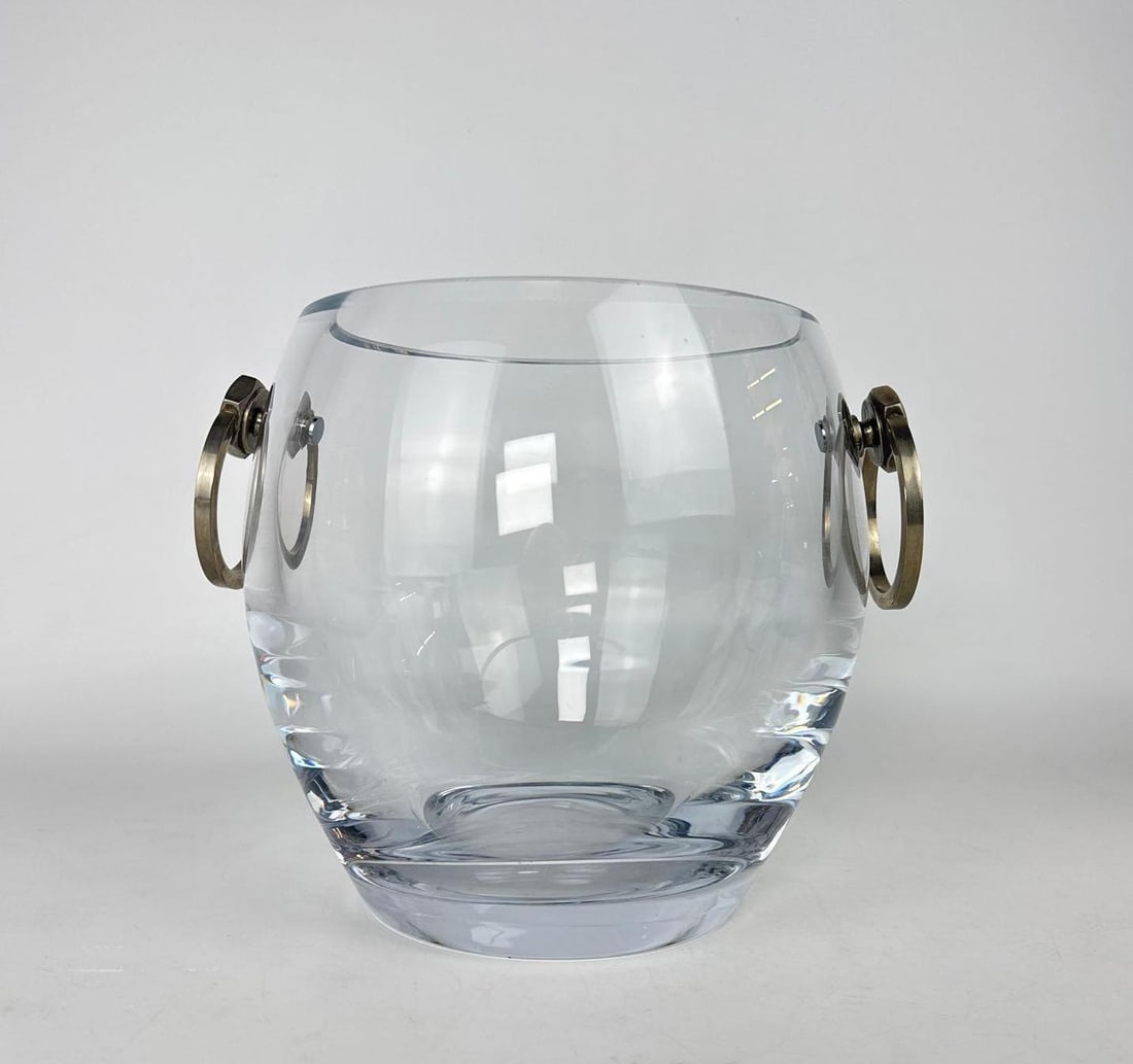 SEVRES FRANCE CRYSTAL CHAMPAGNE ICE BUCKET / WINE COOLER (1 of 7)