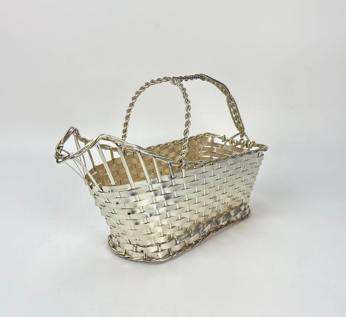 CHRISTOFLE SILVER WINE BASKET (1 of 11)