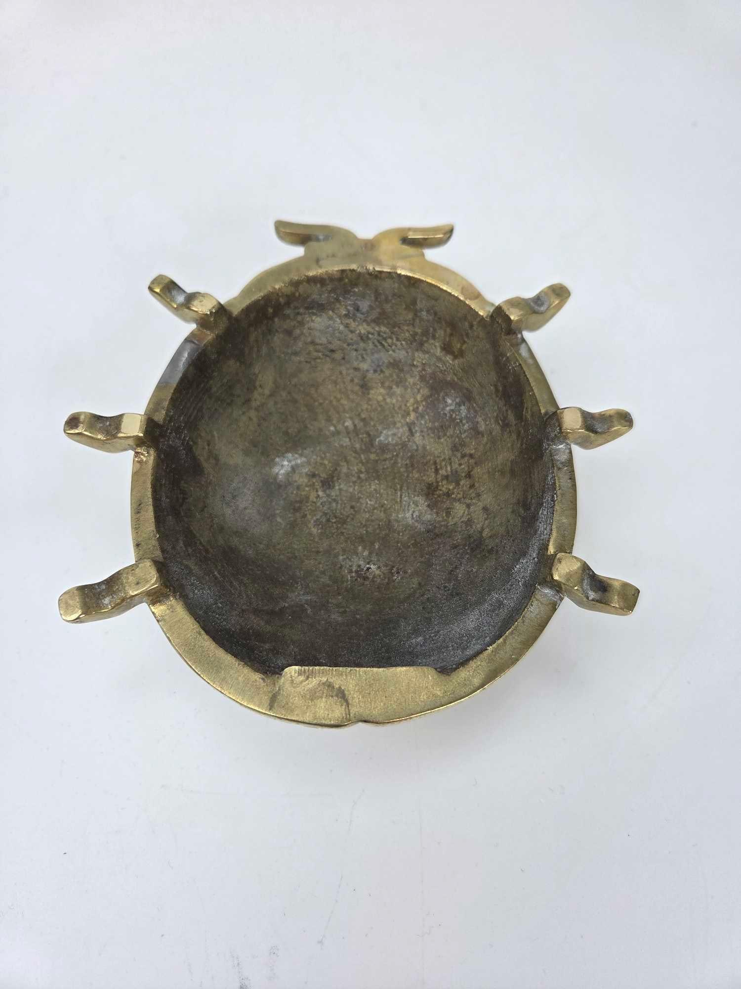 VINTAGE MCS SOLID BRASS AND COPPER LADYBUG - 11