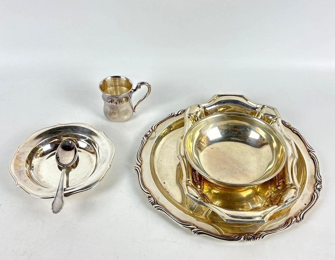 VINTAGE STERLING SILVER TABLEWARE COLLECTION (1 of 14)