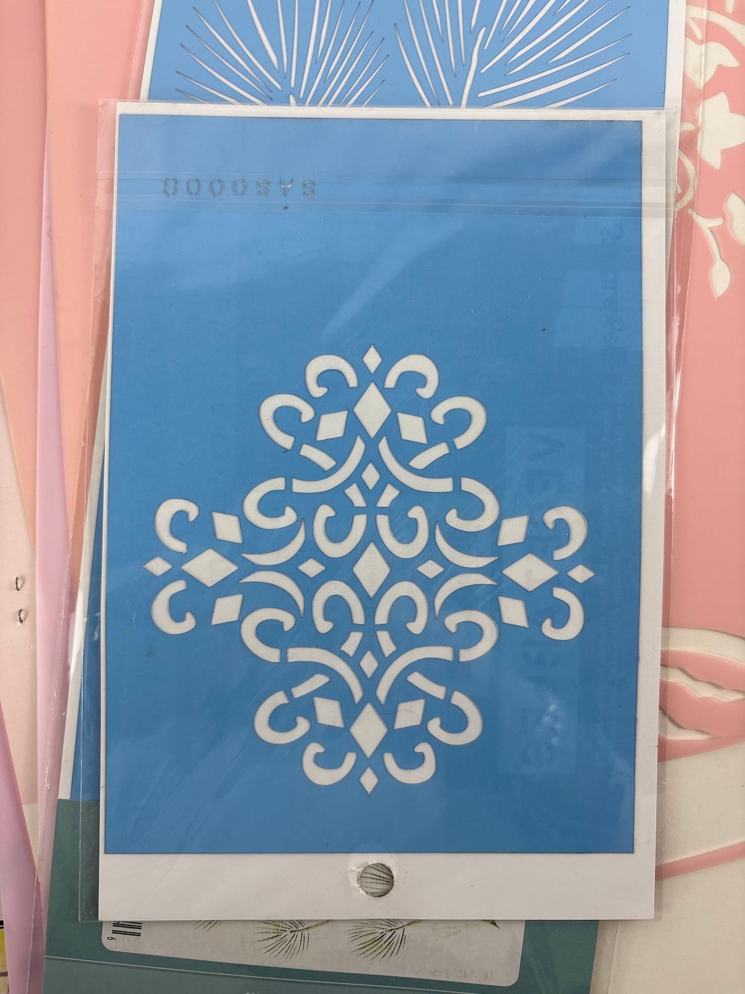VALUE LOT: ASSORTED STENCILS - 2
