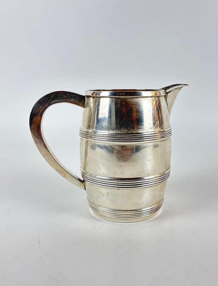 OLD NEWBURY CRAFTERS STERLING SILVER REPRODUCTION PITCHER (1 of 7)