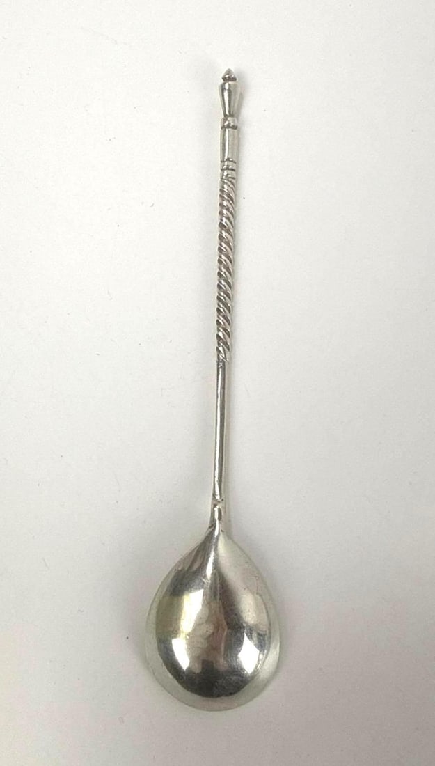 800 SILVER DESSERT FRUIT FLATWARE SET - 8