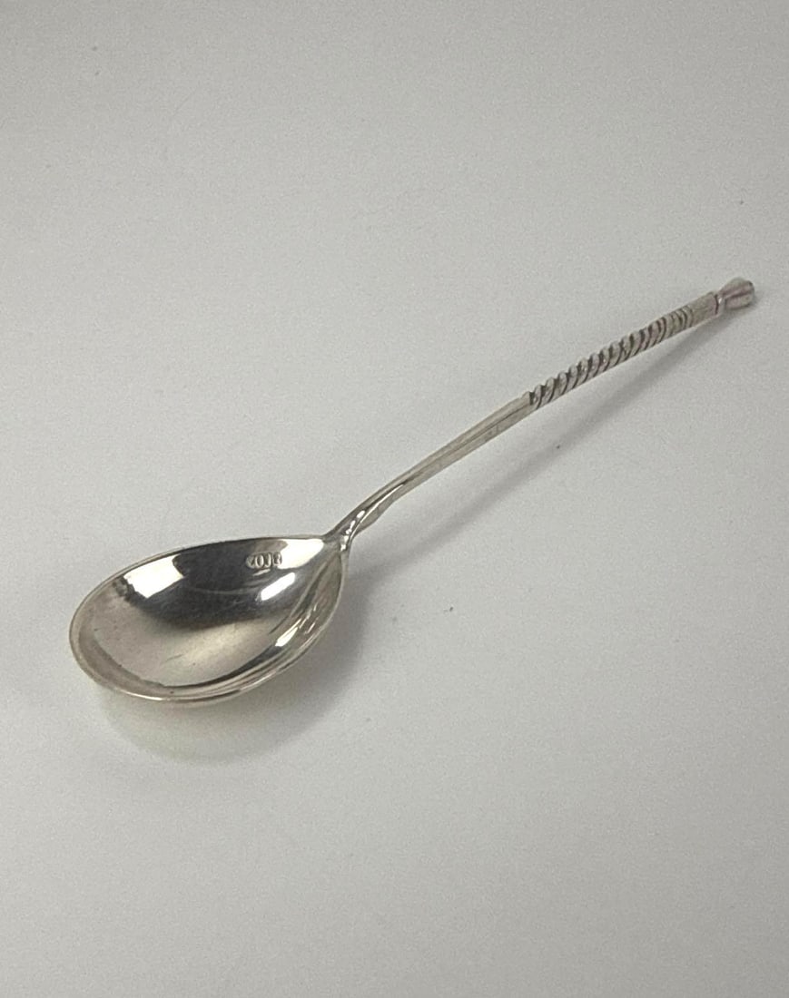 800 SILVER DESSERT FRUIT FLATWARE SET - 9