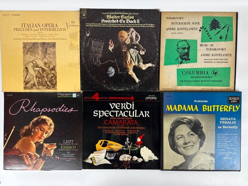 VINTAGE CLASSICAL OPERA VINYL LP LOT (1 of 2)