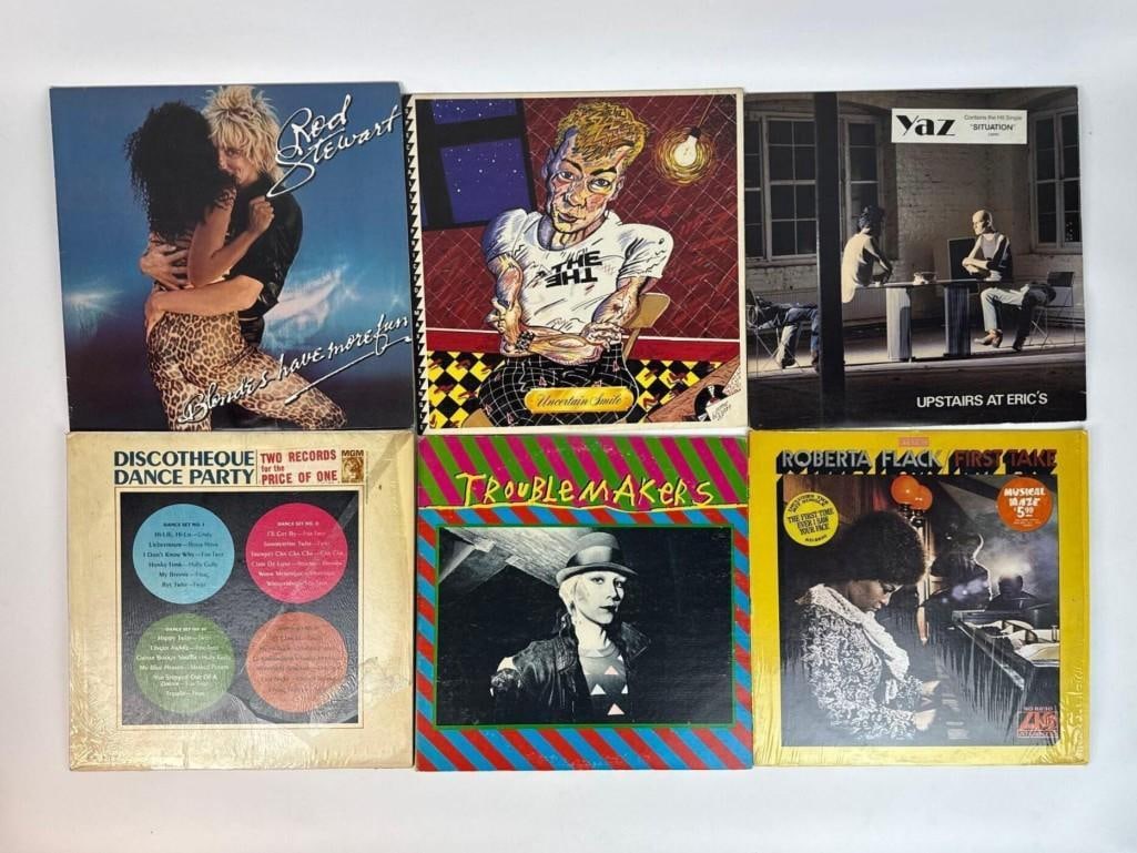 COLLECTION OF 6 VINTAGE VINYL RECORDS INCLUDING U2 AND BERT KAEMPFERT (1 of 2)