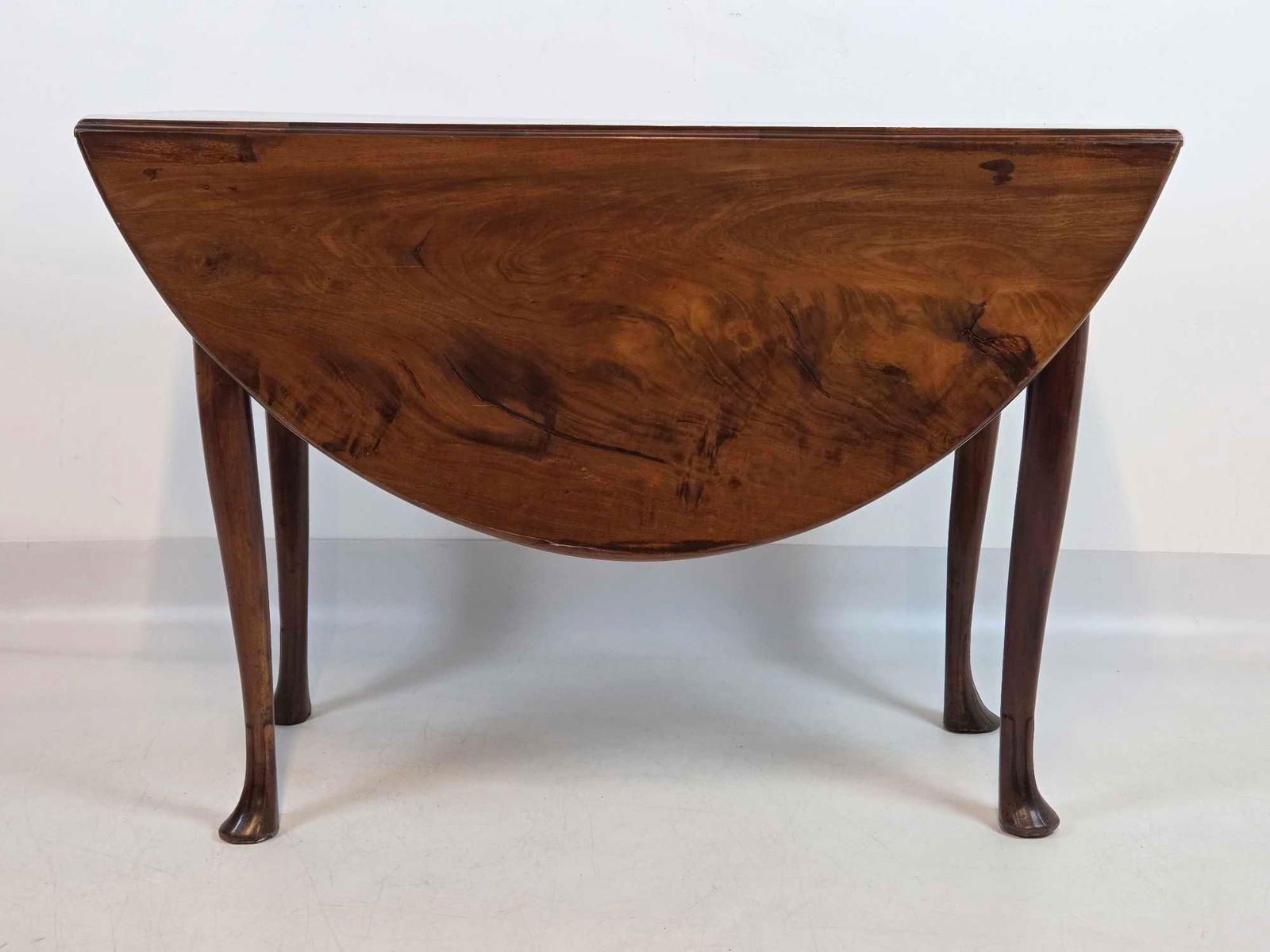 ANTIQUE DROP LEAF GATE LEG TABLE - 3