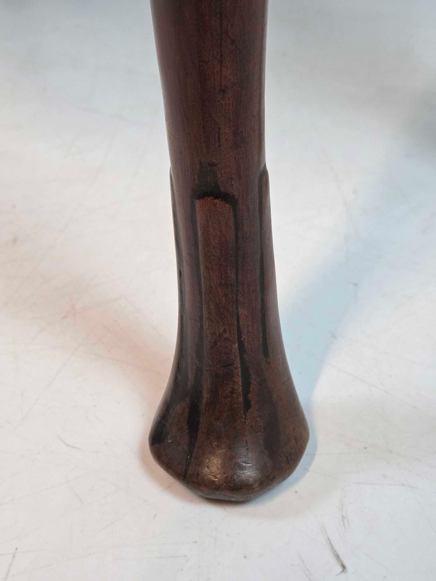 ANTIQUE DROP LEAF GATE LEG TABLE - 9