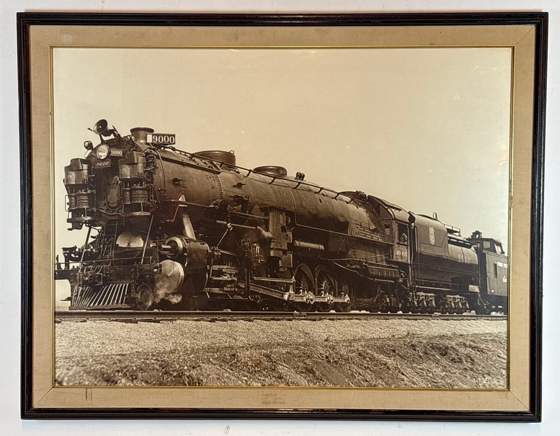SUPERSIZED UNION PACIFIC 9000 CLASS STEAM LOCOMOTIVE PHOTOGRAPH (1 of 6)