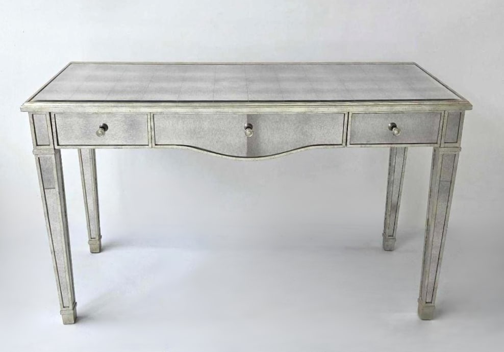 LILLIAN AUGUST HOLLYWOOD REGENCY MIRRORED CONSOLE TABLE (1 of 13)