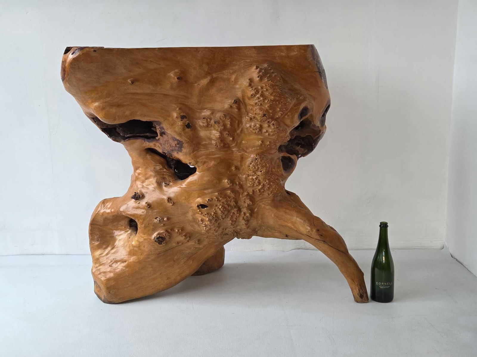 VINTAGE LIVE EDGE ROOT TABLE - 7