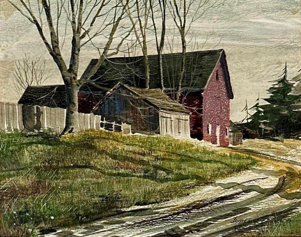 JAMES FERIOLA “COOPERSTOWN BARN" On Board (1 of 7)