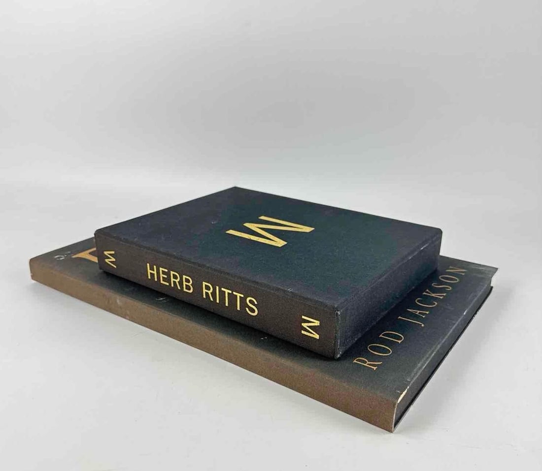 HERB RITTS SIGNED TWIN PALMS FIRST EDITION PHOTO BOOK LOT (1 of 20)