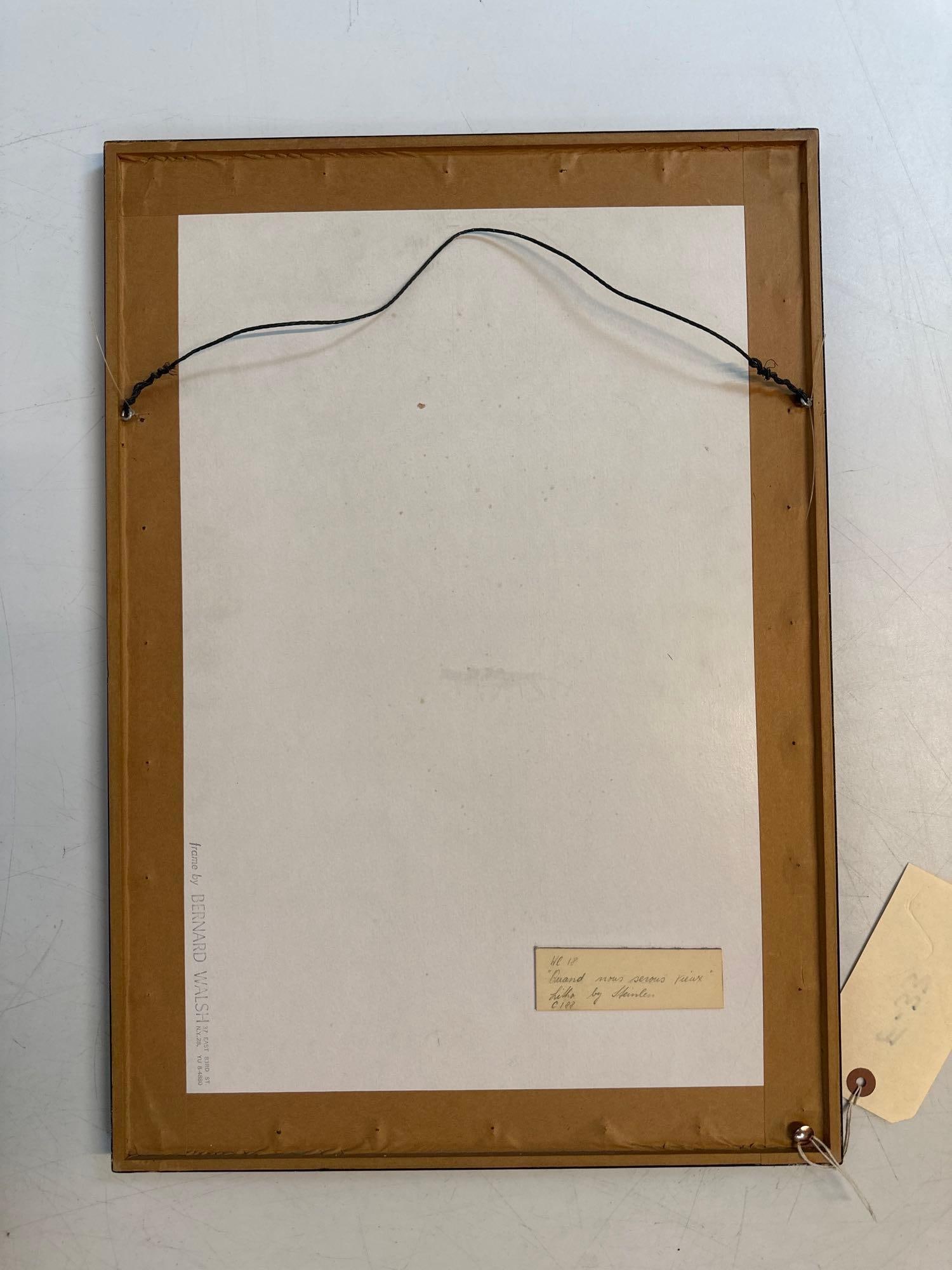 THÉOPHILE ALEXANDRE STEINLEN SIGNED ETCHING - 7