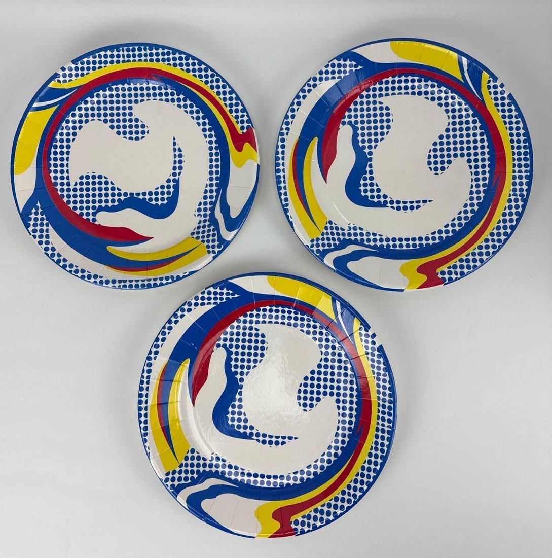 ROY LICHTENSTEIN FOR BARNEYS NEW YORK PAPER PLATES (1 of 3)