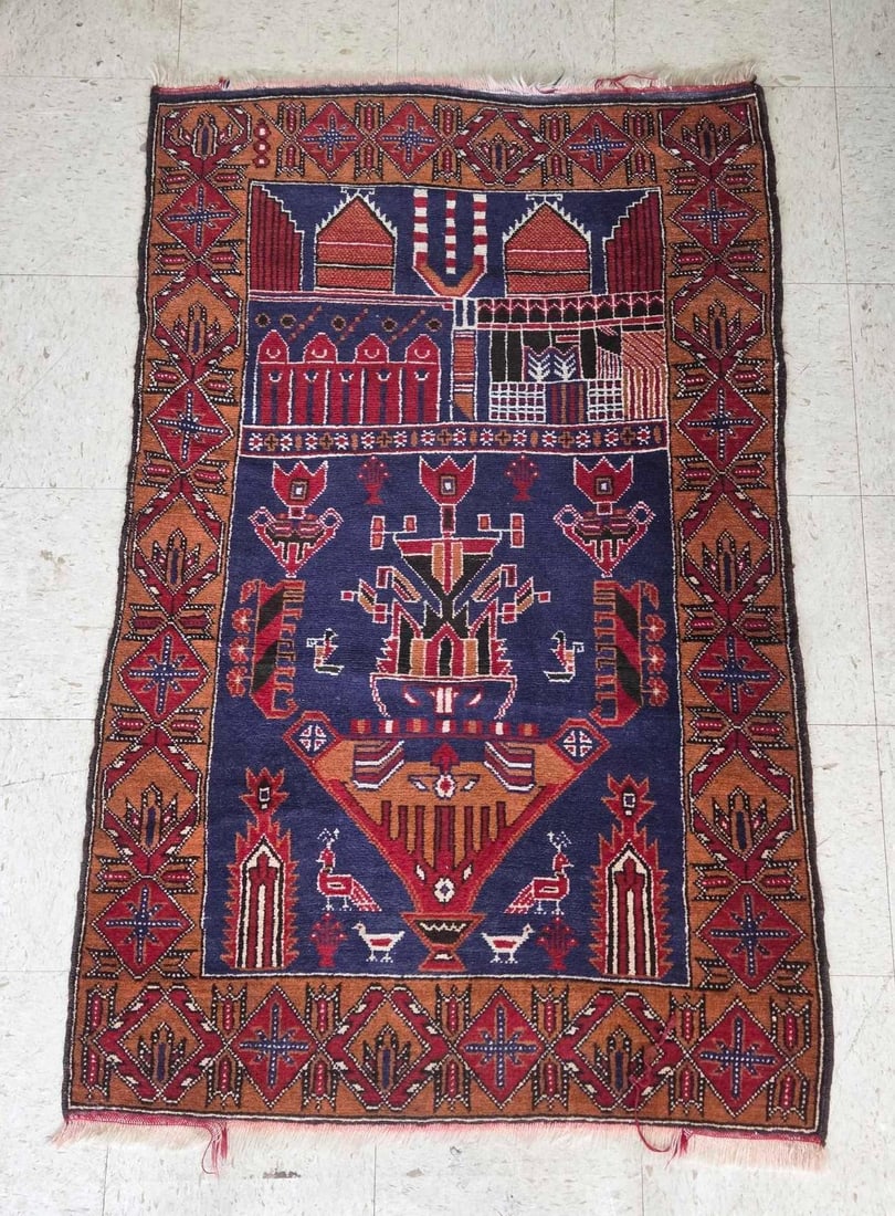AFGHAN BALUCH WOOL RUG (1 of 12)