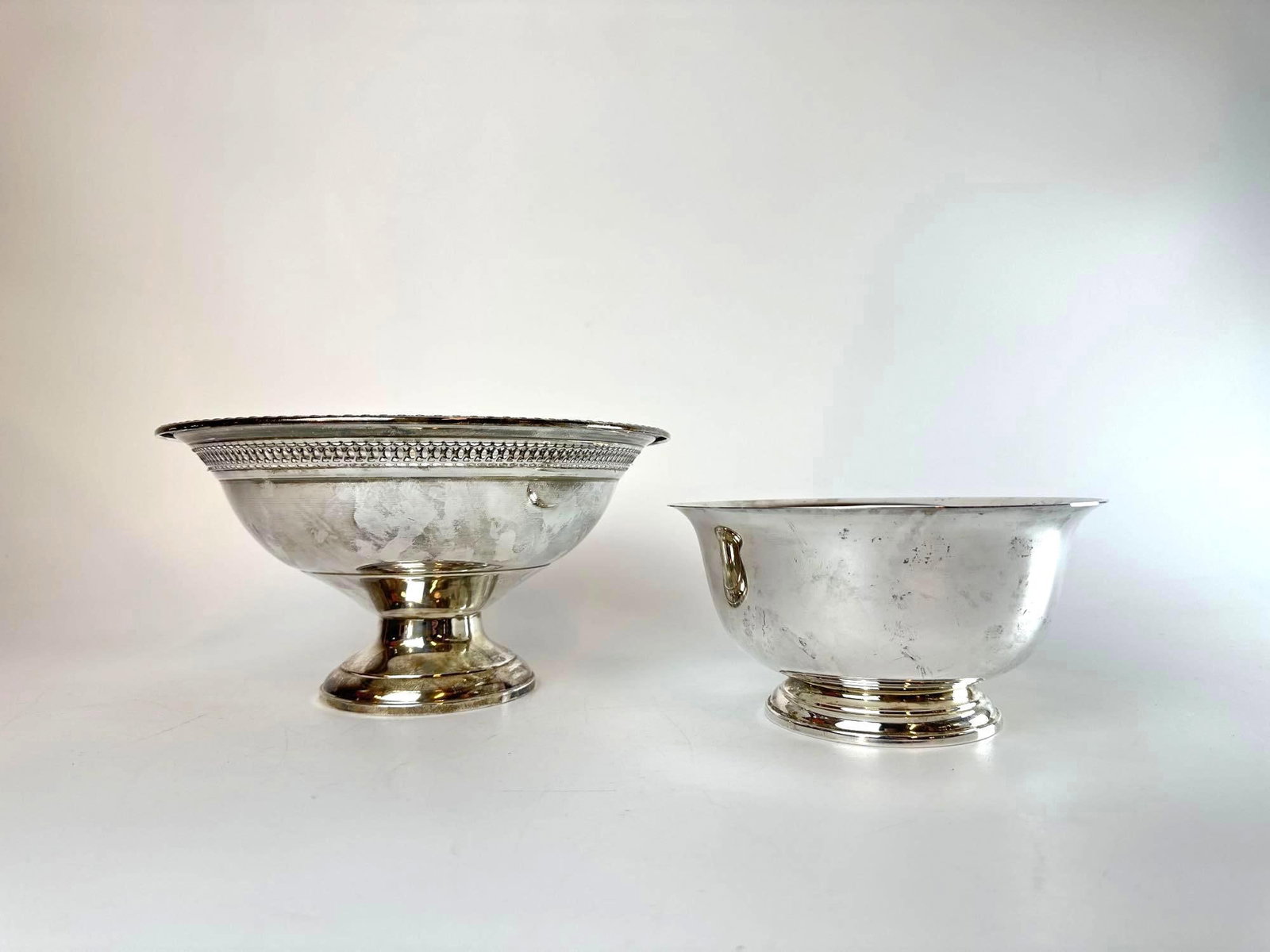 MANCHESTER STERLING SILVER PAUL REVERE REPRODUCTION & WEIGHTED STERLING BOWLS (1 of 12)