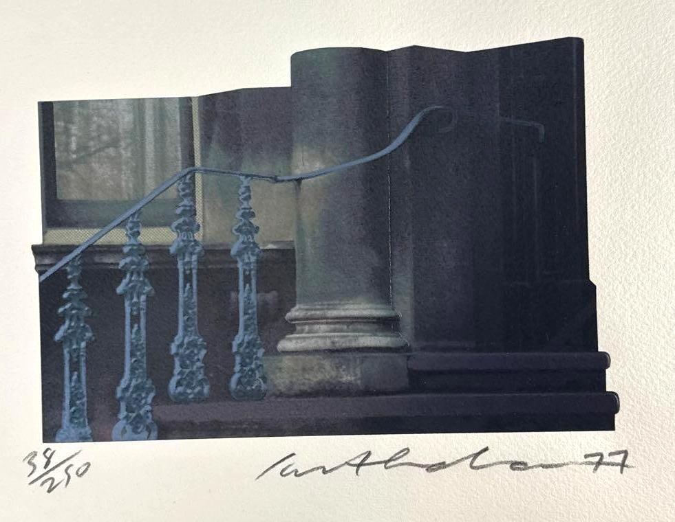 IVOR ABRAHAMS SIGNED LIMITED EDITION "OXFORD GARDENS" SCREENPRINT (4 of 7) (1 of 5)