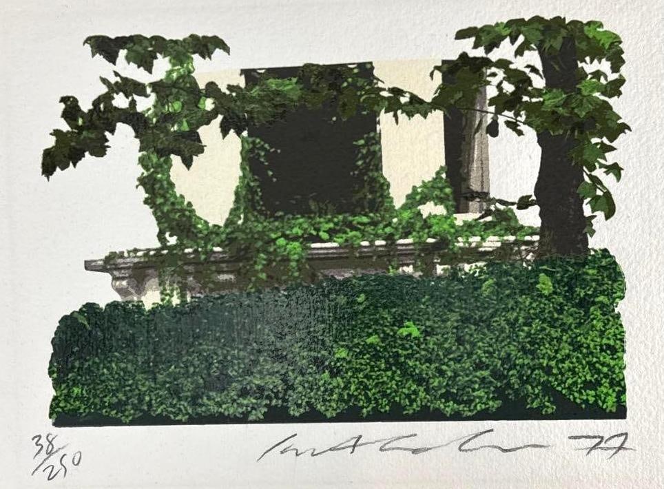 IVOR ABRAHAMS SIGNED LIMITED EDITION "OXFORD GARDENS" SCREENPRINT (7 of 7) (1 of 5)