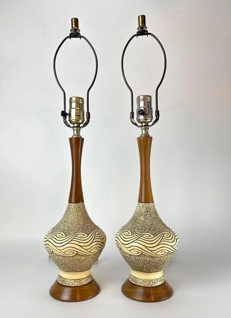PAIR OF FAIP MID-CENTURY TABLE LAMPS (1 of 14)