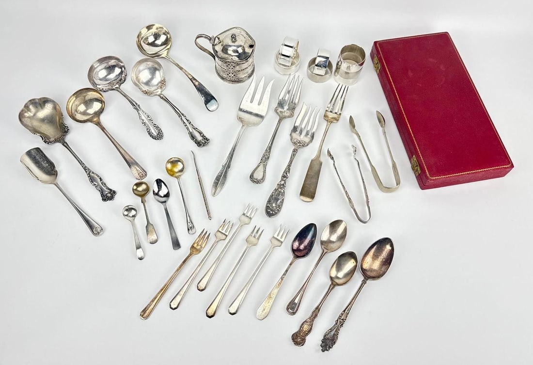 ASSORTED SILVER PLATE LOT (1 of 12)