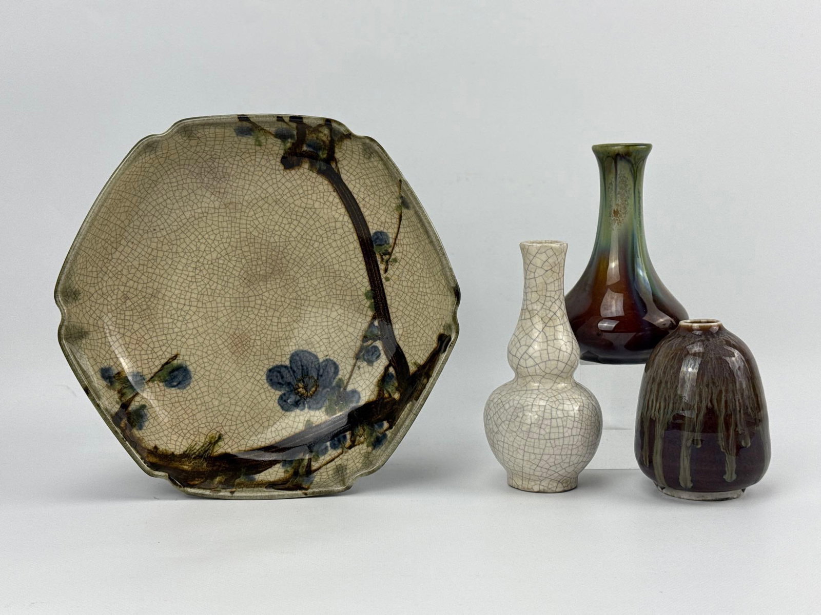 ASIAN STYLE STUDIO ART POTTERY ASSORTMENT (1 of 6)