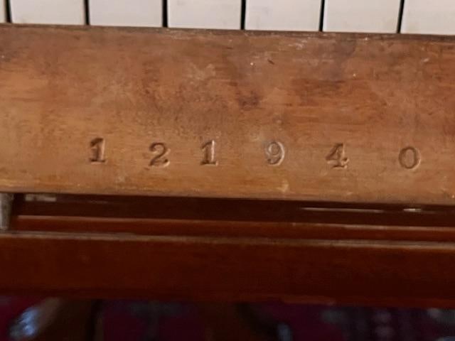 STEINWAY GRAND PIANO MODEL C #121940 (1906) - 11